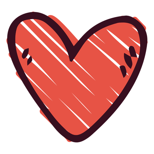 Heart icon PNG Design