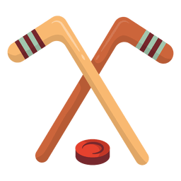 Ilustración de hockey canadá Diseño PNG