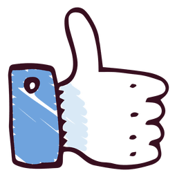 Daumen hoch wie PNG-Design