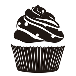 Ilustração de cupcake gostoso Desenho PNG