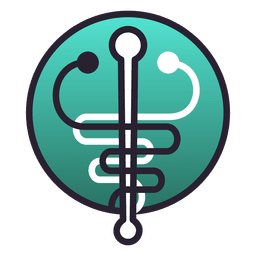 Caduceus-Symbol PNG-Design