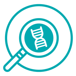 Dna research stroke icon PNG Design
