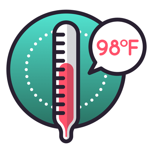 Icono de temperatura de Fahrenheit Descargar PNG/SVG transparente