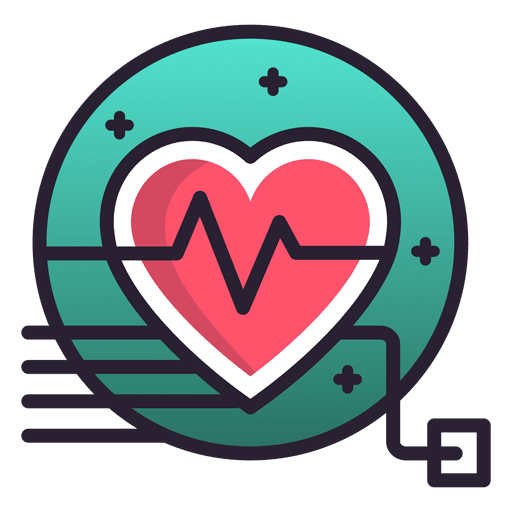 Hearth rate icon PNG Design