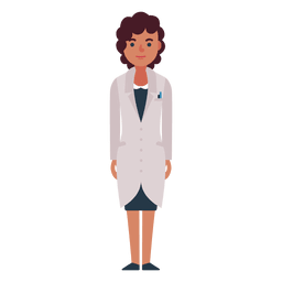 Illustration Doktor Charakter PNG-Design