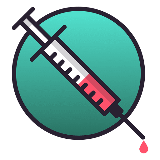 Needle injection icon PNG Design