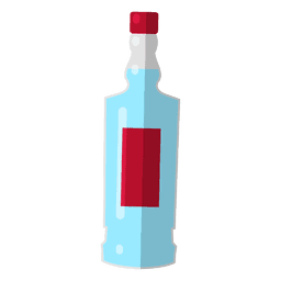 Ilustração de vodka russa