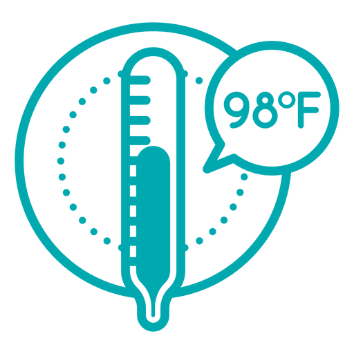 Ícone de temperatura Desenho PNG