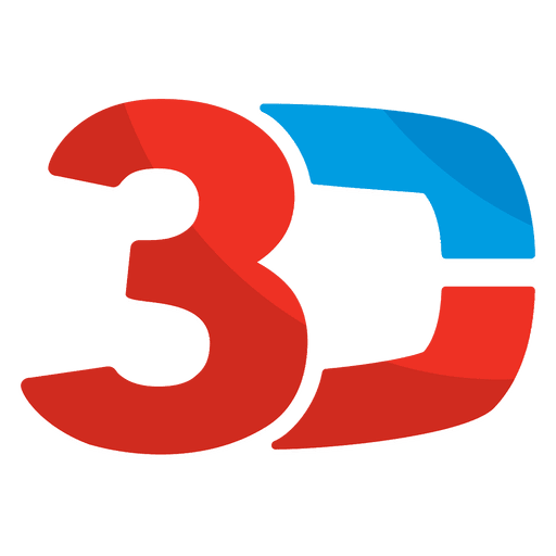 3d alphabetic animation logo PNG Design
