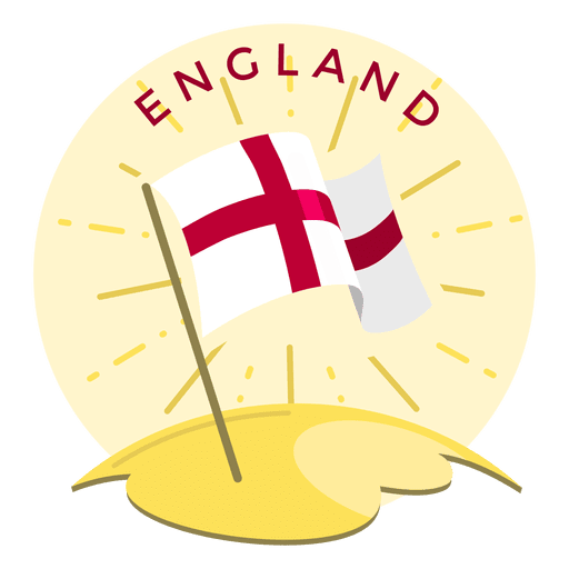 bandera de Inglaterra Diseño PNG