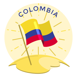 Colombia flag Transparent PNG