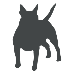 Dog silhouette boxer PNG Design Transparent PNG