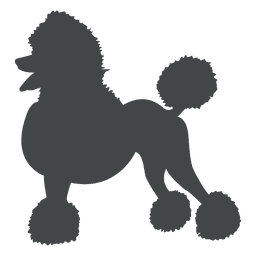 Hundesilhouette Haltung PNG-Design