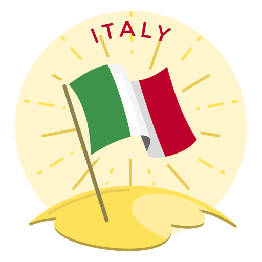 Bandeira da italia Desenho PNG