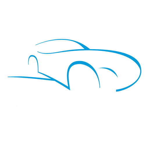 Logotipo del coche de velocidad
