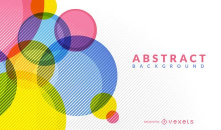Bright circles abstract background Bright circles abstract background