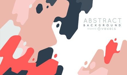 Abstract background with shapes in pastel tones