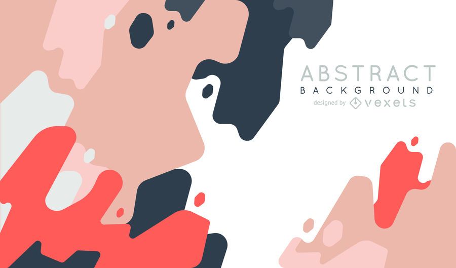 Fundo abstrato com formas em tons pastel Fundo abstrato com formas em tons pastel