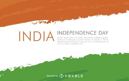 India flag for Independence Day India flag for Independence Day