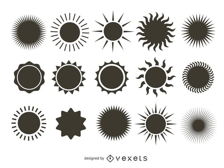 Colección sol brillante silueta Colección sol brillante silueta