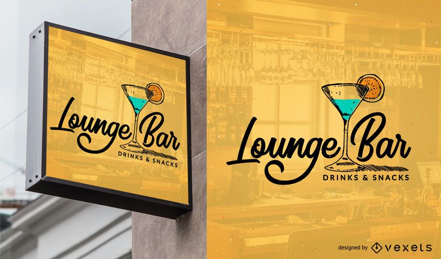 Bar-Logo-Vorlage Design Bar-Logo-Vorlage Design