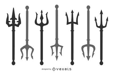 Colección de siluetas de Trishul