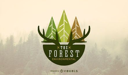 Diseño de plantilla de logotipo de naturaleza