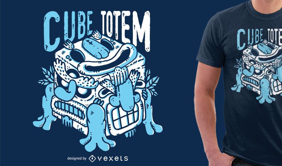 Blue monster tshirt design merchandise Blue monster tshirt design merchandise