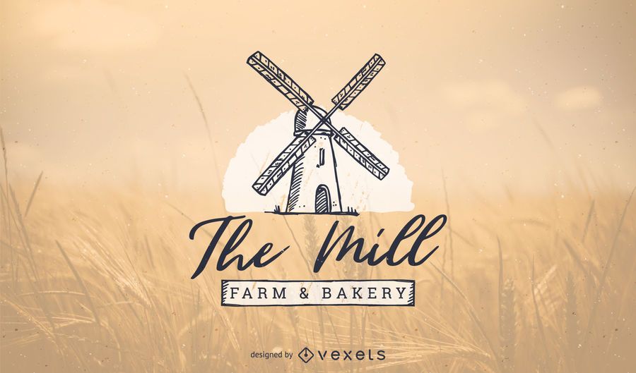 Bakery logo template design Bakery logo template design