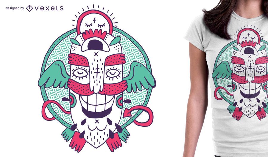 Fun monster tshirt design for merchandise Fun monster tshirt design for merchandise