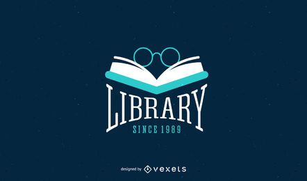 Library logo template design Library logo template design