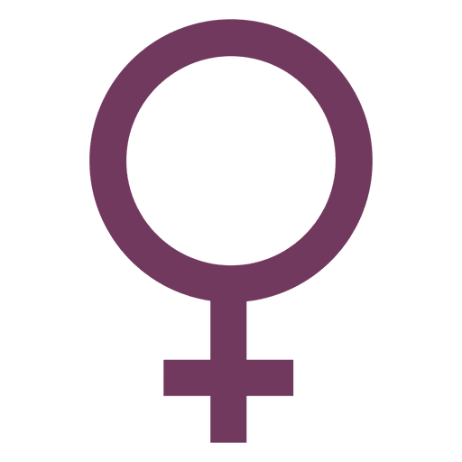 Símbolo feminino Desenho PNG