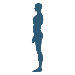 Hombre silhoutte masculino Diseño PNG