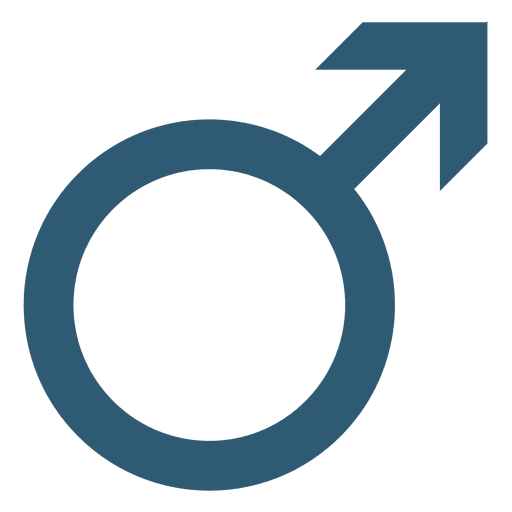 Male symbol PNG Design