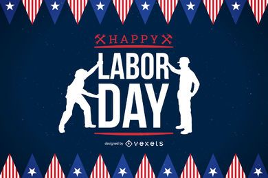 Labor Day celebratory design