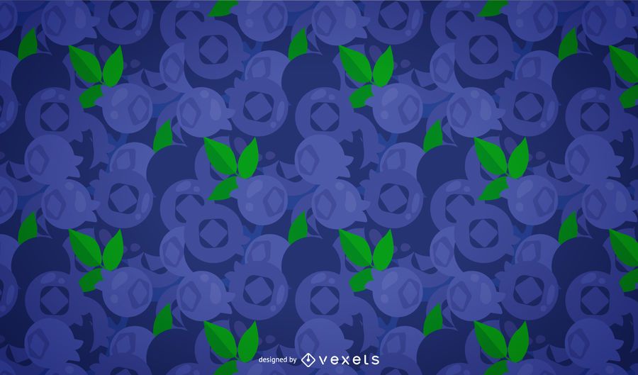 Blaubeer-Musterdesign Blaubeer-Musterdesign