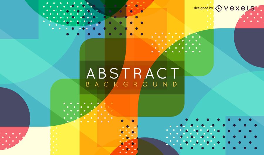 Abstract geometric background with dots Abstract geometric background with dots
