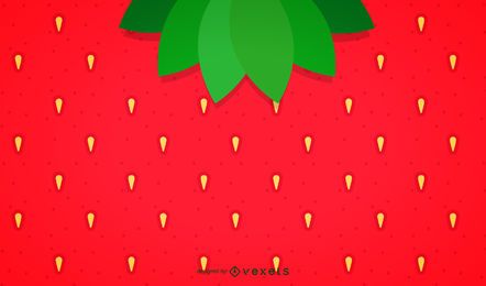Fundo de morango minimalista Fundo de morango minimalista