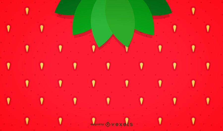 Fundo De Morango Minimalista Baixar Vector