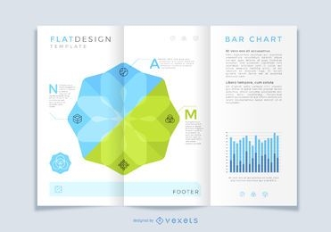 Design der Infografik-Broschüre