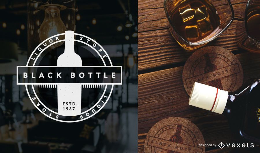 Liquor Store logo template Liquor Store logo template