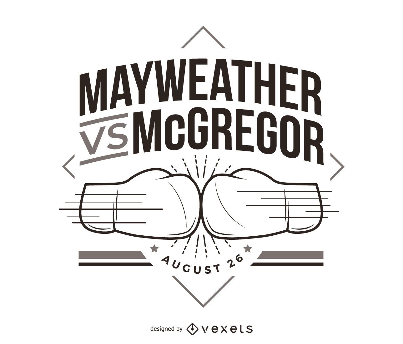 Luta de boxe Mayweather vs McGregor