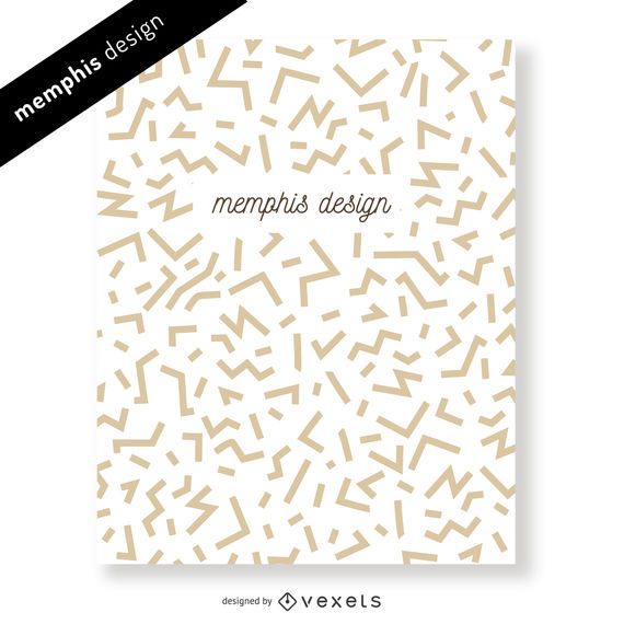 Golden memphis pattern Golden memphis pattern