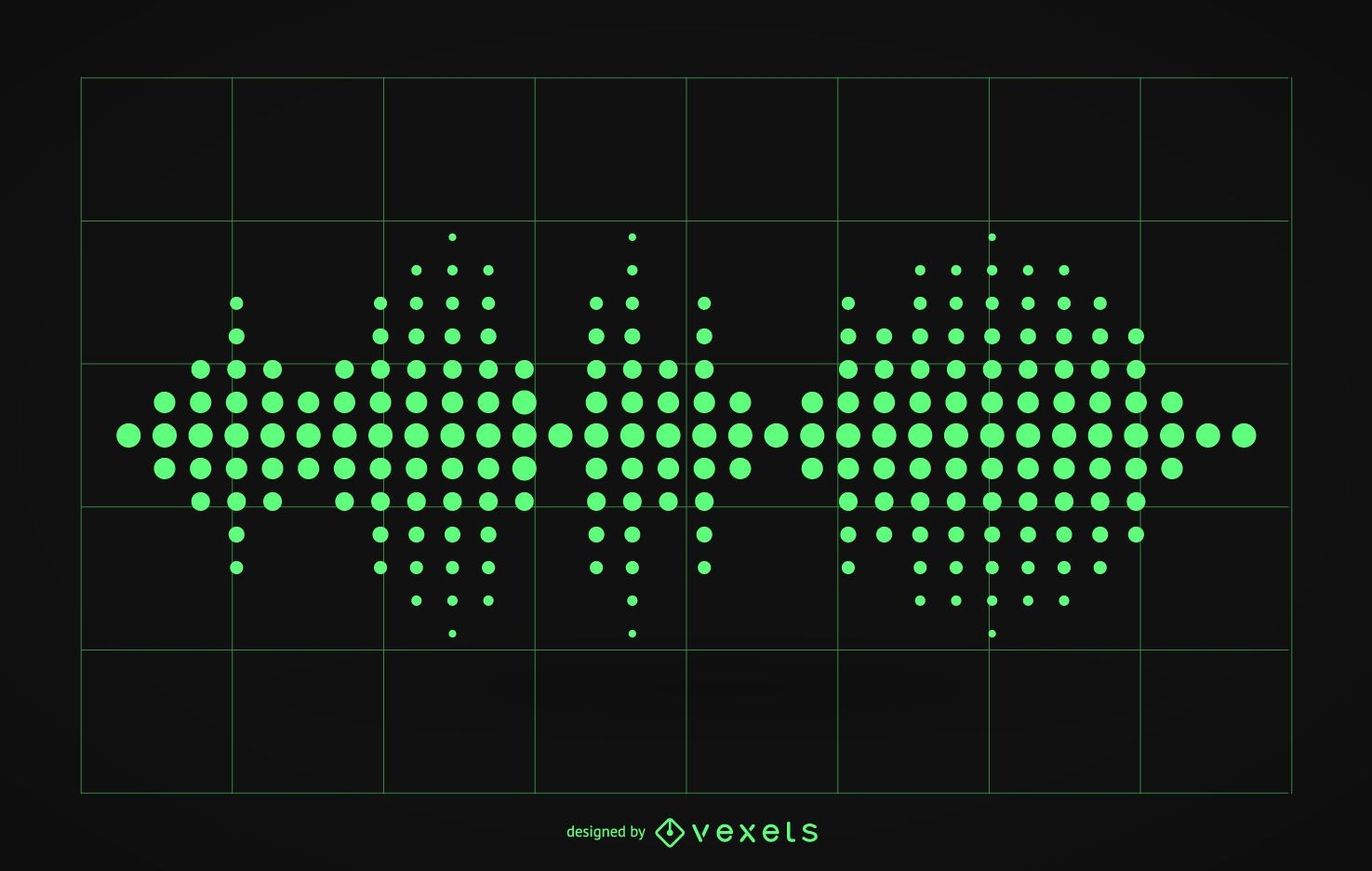 Audio sound waves illustration
