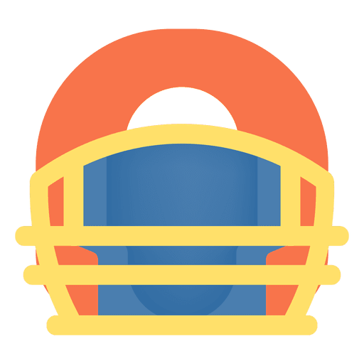 American Football Helm Ikone PNG-Design