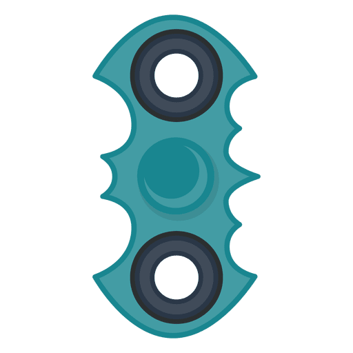 Boomerang spinner illustration PNG Design