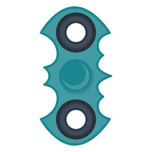 Ilustración de spinner boomerang Diseño PNG