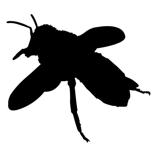 Silueta de abeja 02 Transparent PNG Silueta de abeja 02 Transparent PNG