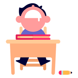 Ilustración de niño durmiendo Diseño PNG