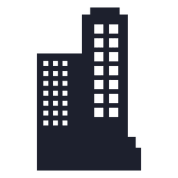 Silhueta de construção corporativa Desenho PNG